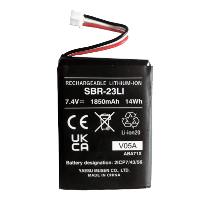 BATERIA STANDARD HORIZON SBR-23LI PARA HX2101