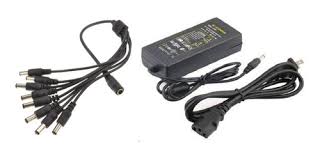 FUENTE 12V 8A MAS PULPO DE 8 BOCAS1