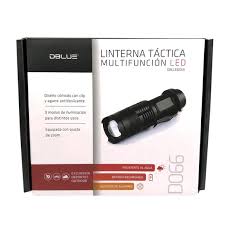 LINTERNA TACTICA MULTIFUNCION LED DBLLED0661