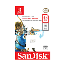 MEMORIA MICRO SD 64GB NINTENDO SWITCH (SANDISK)1