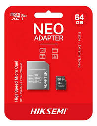 MEMORIA MICRO SD C/ADAPTADOR 64GB1