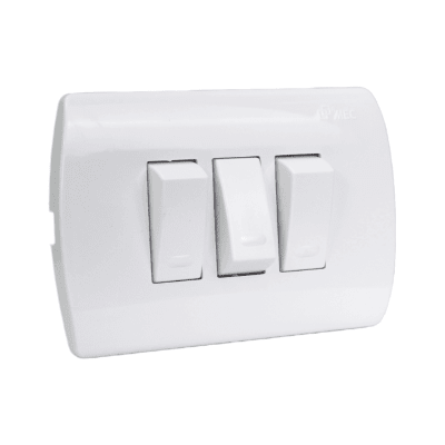 INTERRUPTOR TRIPLE 9/32 EMBUTIDO MEC1