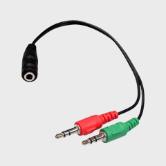 ADAPTADOR 2 PLUG 3,5 ST - 1 JACK 3,5 ST ESPECIAL