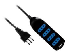 ALARGADOR 1,5 MTS MULTIPLE 4 POSIC (PHILCO) Negro