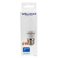 AMPOLLETA VELA 6W E27 LUZ CALIDA