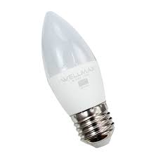 AMPOLLETAS VELA 6W E27 LUZ FRIA