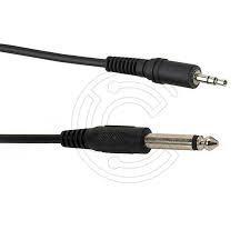 CABLE 1 PLUG 3,5ST - 1 PLUG 6,3 MONO