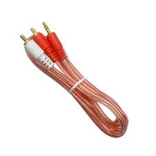 CABLE 1 PLUG 3.5ST A 2 PLUG RCA 3MTS