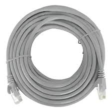 CABLE DE RED CAT 6 40m Gris