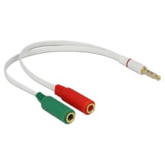 ADAPTADOR 2 JACK 3,5 ST - 1 PLUG 3,5 ST ESPECIAL