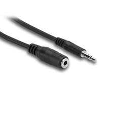 CABLE 1 PLUG 3,5 ST - 1 JACK 3,5 ST 3,6 MTS.