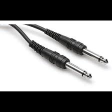 CABLE PLUG 6,3 M - PLUG 6,3M 5m