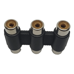 ADAPTADOR COPLA PARA 3 PLUG RCA