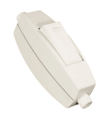 INTERRUPTOR DE PERA Blanco