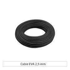 CABLE EVA 2,5 MM Negro