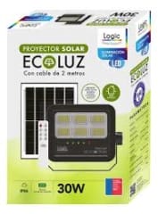 FOCO SOLAR CON CABLE 30W