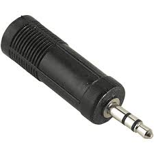 ADAPTADOR JACK 6,3 ST - PLUG 3,5 ST