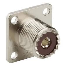 CONECTOR JACK CHASIS PL 259 CUADRADO