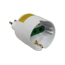 ADAPTADOR SCHUKO (MEC) Blanco
