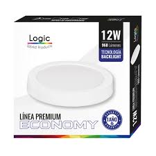FOCO INTERIOR CIRCULAR 12W SOBREPUESTO LUZ FRIA