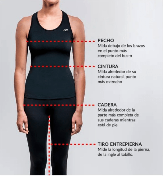 Guía de Tallas para Lencería y Ropa