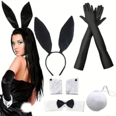 KIT DISFRAZ CONEJITA PLAY BOY