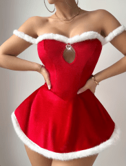 DISFRAZ VESTIDO CORTO PASCUERA 1