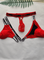 KIT TANGA MASCULINA  TALLA UNICA