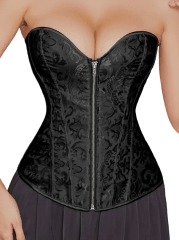 CORSET NEGRO CIERRE