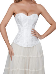 CORSET BLANCO VICTORIANO