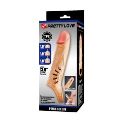 FUNDA EXTENSIBLE PENNIS  SLEEVE COLOR PIEL
