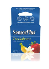 PRESERVATIVO TRES SABORES