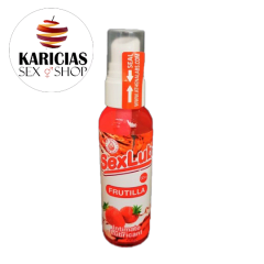 Lubricante Frutilla Sexlub 60ml
