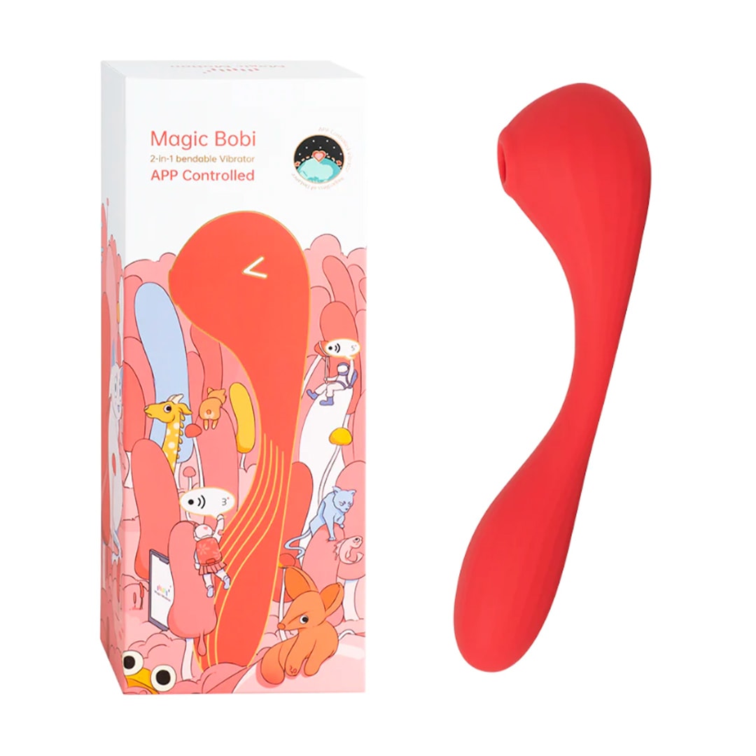 VIBRADOR Y SUCCIONADOR CON APP MAGIC BOBI1