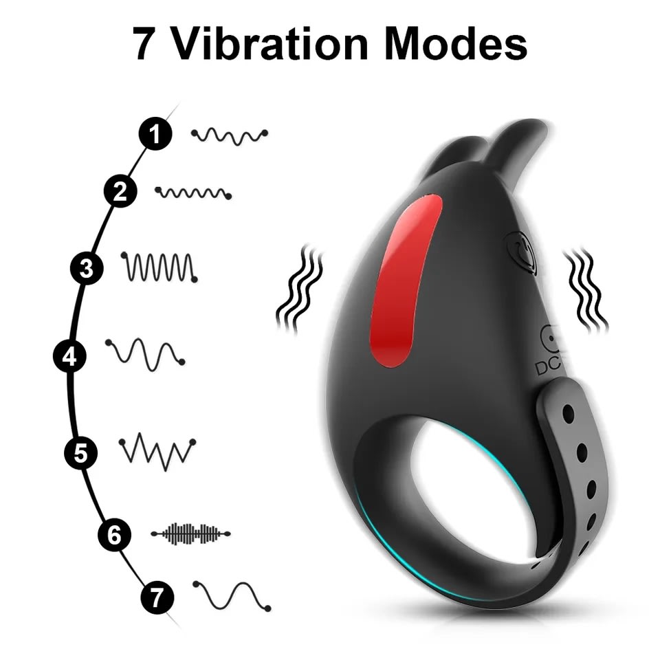 ANILLO VIBRADOR AJUSTABLE /CONTROL REMOTO USB1