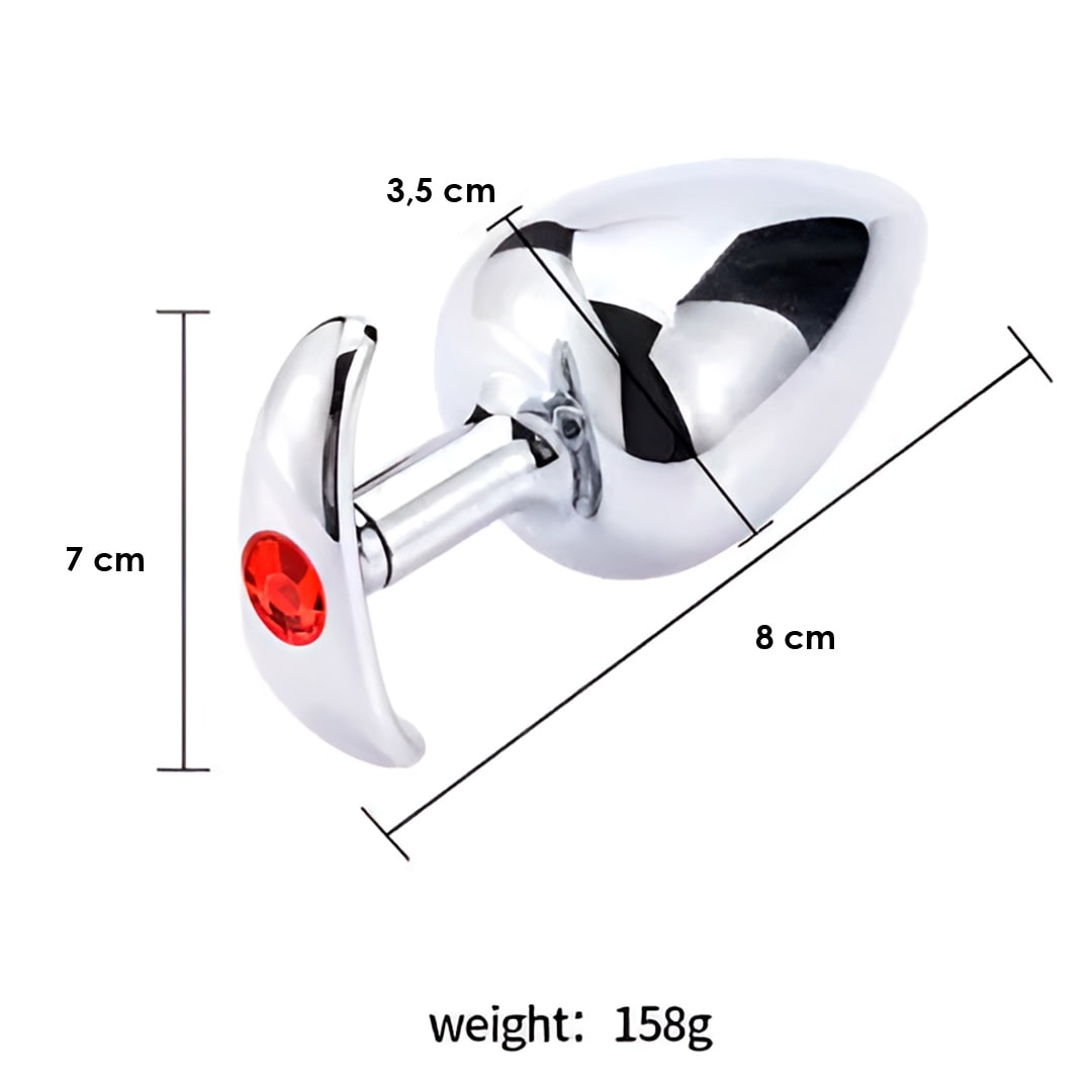 PLUG ANAL METALICO BARCO TM3