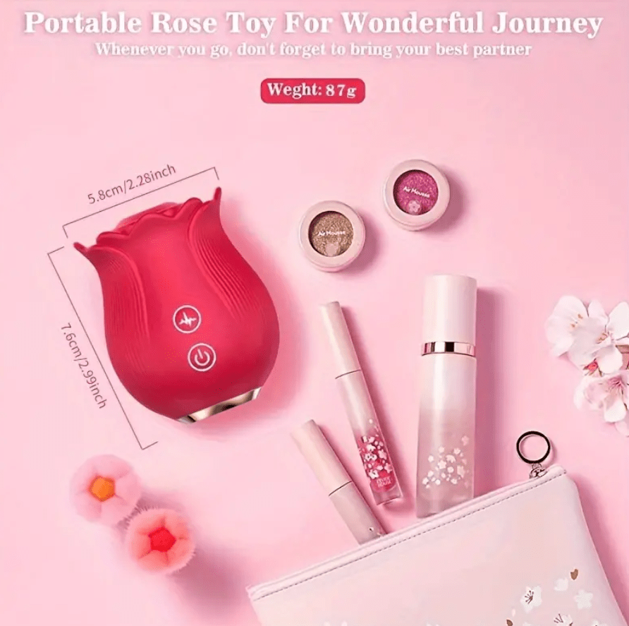 SUCCIONADOR ROSA 12 MODOS USB3