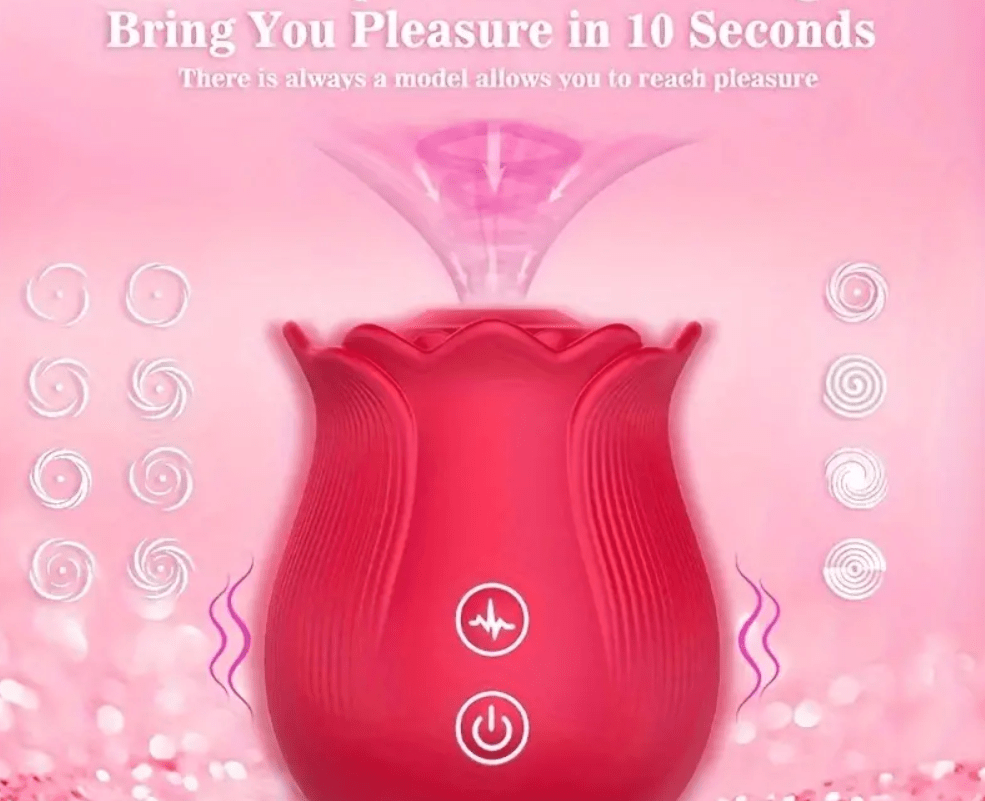 SUCCIONADOR ROSA 12 MODOS USB6