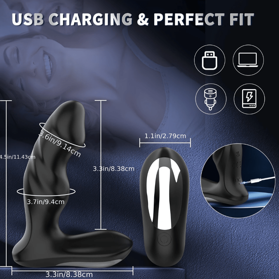 ESTIMULADOR NEGRO UNISEX CON APP3