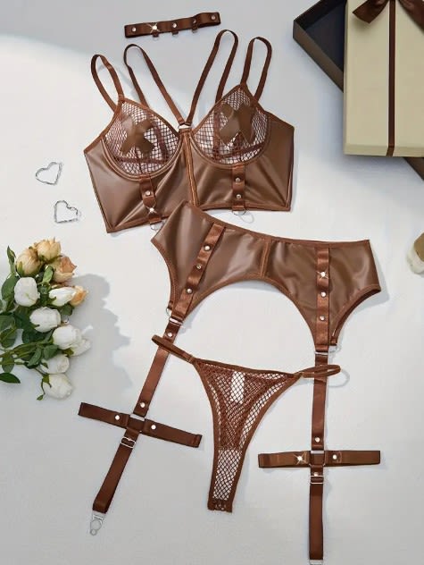 CONJUNTO LATEX NUDE4