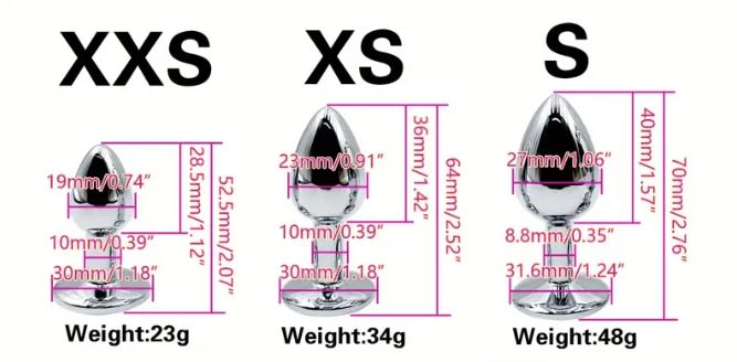 KIT PLUG METALICOS ROSADO1