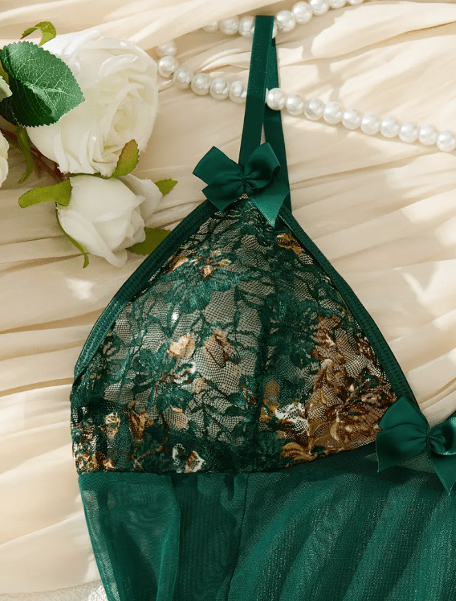 BABYDOLL VERDE ESTAMPADO3