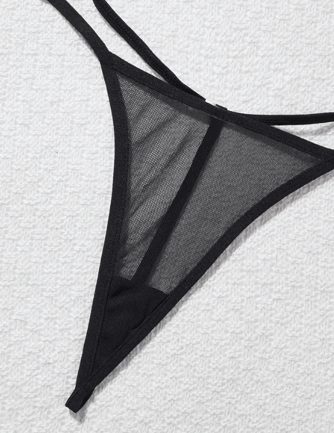 BABYDOLL NEGRO ENCAJE TS2