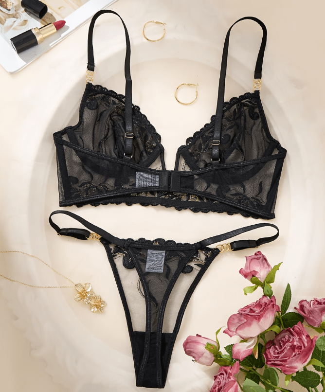 CONJUNTO NEGRE/DORADO3