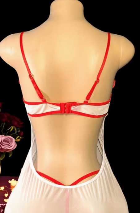 DISFRAZ ENFERMERA VESTIDO TRANSPARENTE2