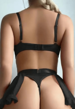 BODY ENCAJE / FALDA TM NEGRA2