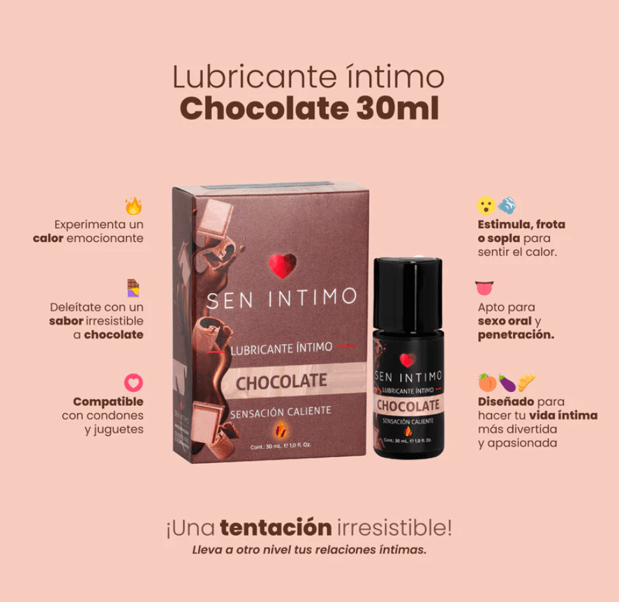 LUBRICANTE CHOCOLATE EFECTO CALIENTE SENINTIMO4