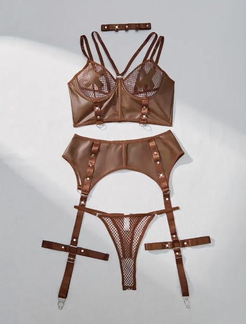 CONJUNTO LATEX NUDE5