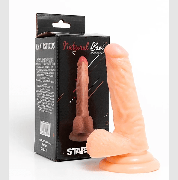 DILDO NATURAL BAM 15CM3