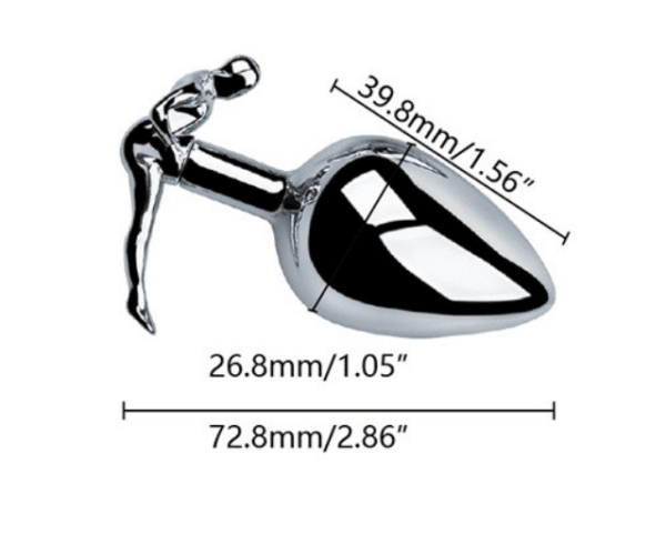 PLUG ANAL METALICO HOMBRE TS1